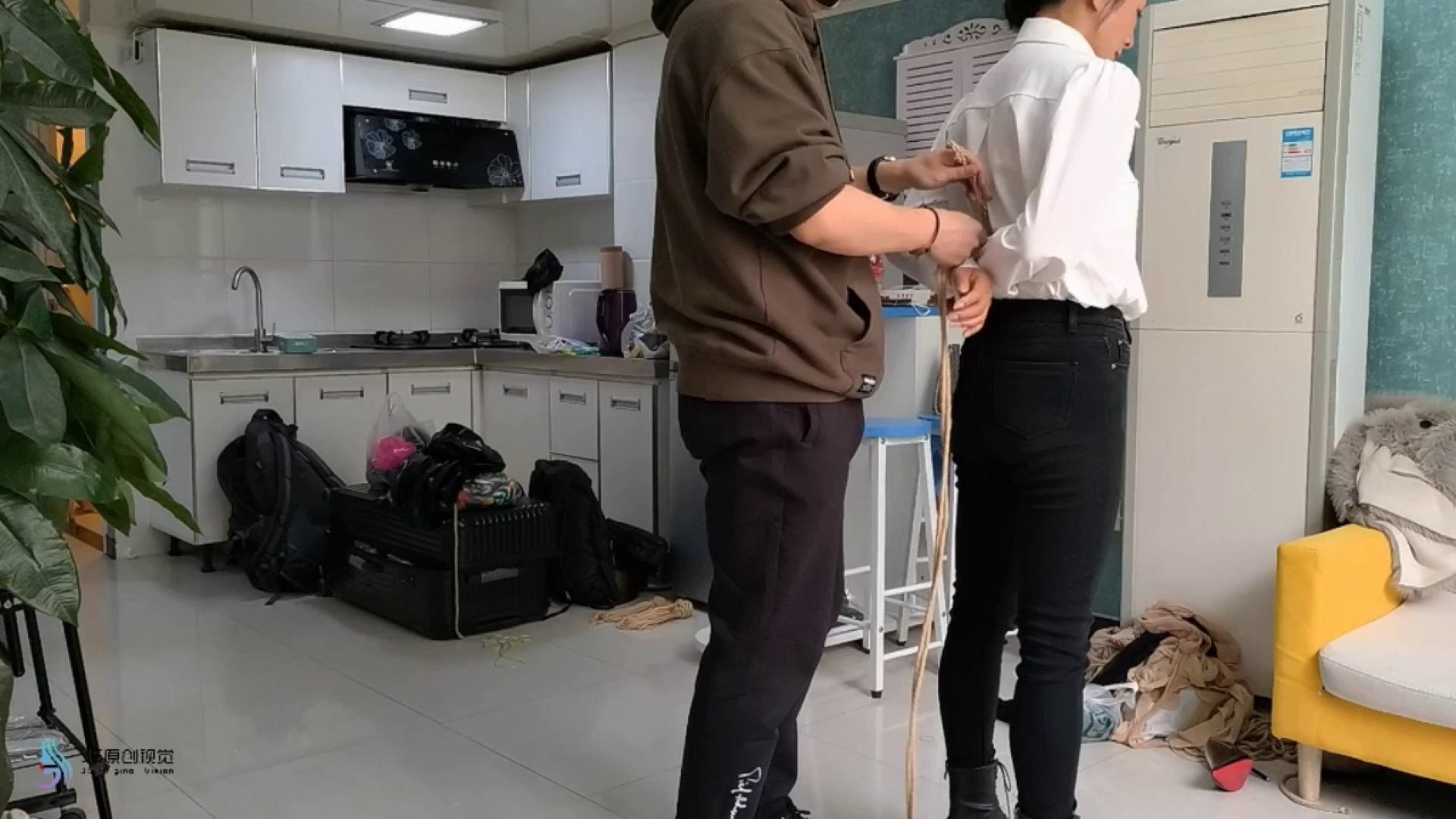 JS原创 王丽日式 短靴 白棉袜