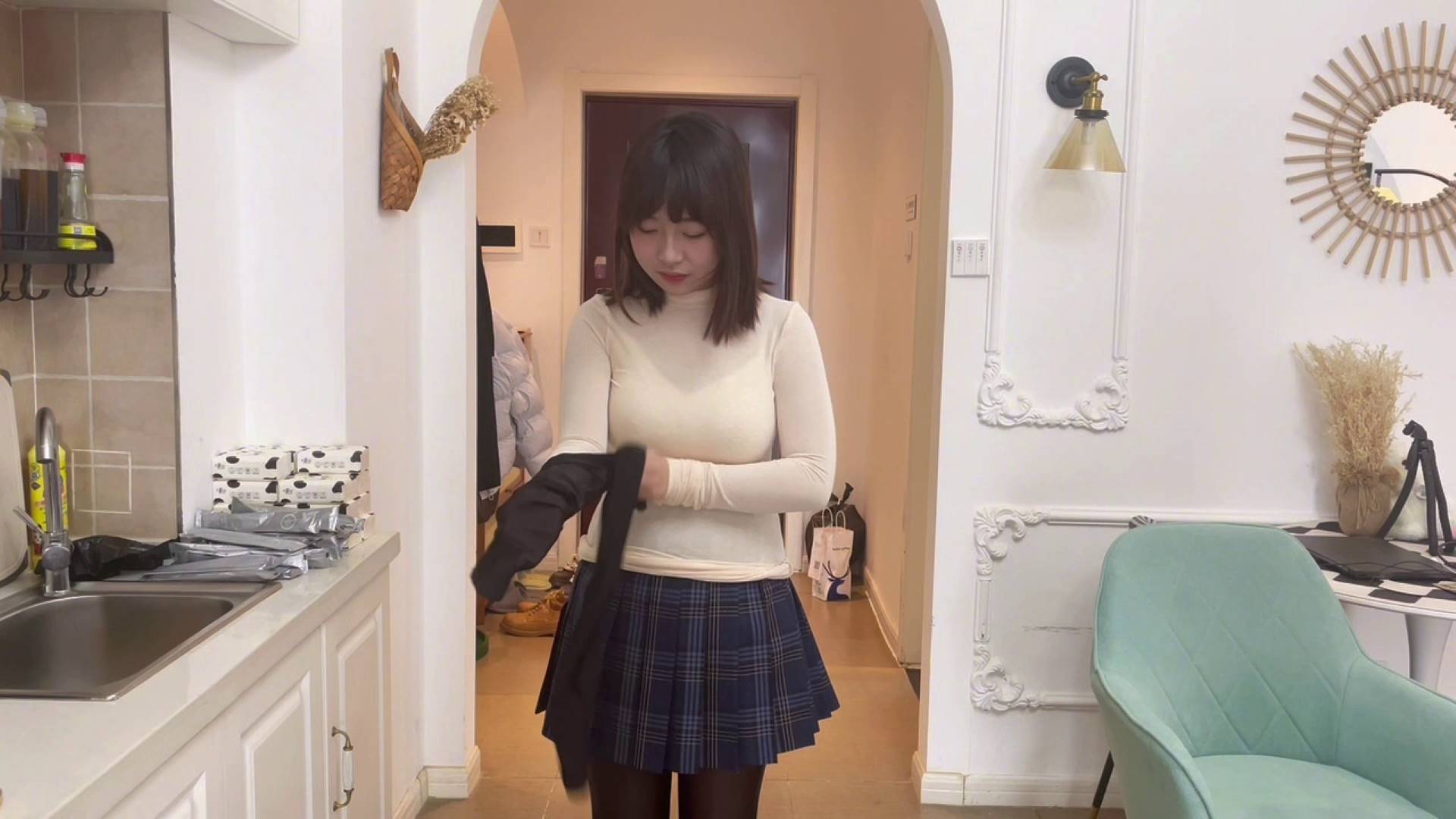 缚艺录 定拍小诺海绵球封嘴，黑丝小脚，挣扎度很高