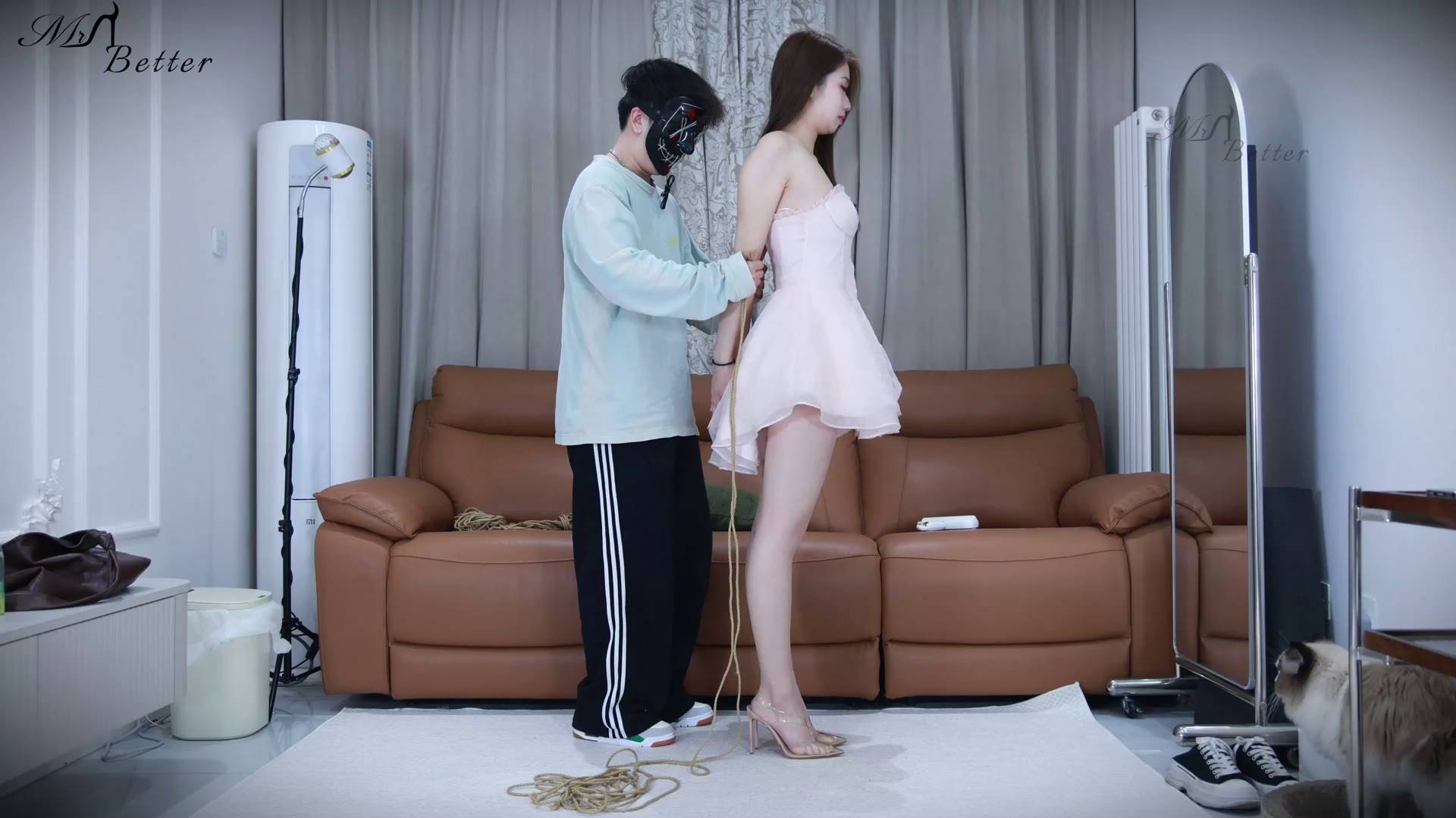 贝特绳艺 新模特sandy 试镜 173 96 舞蹈生