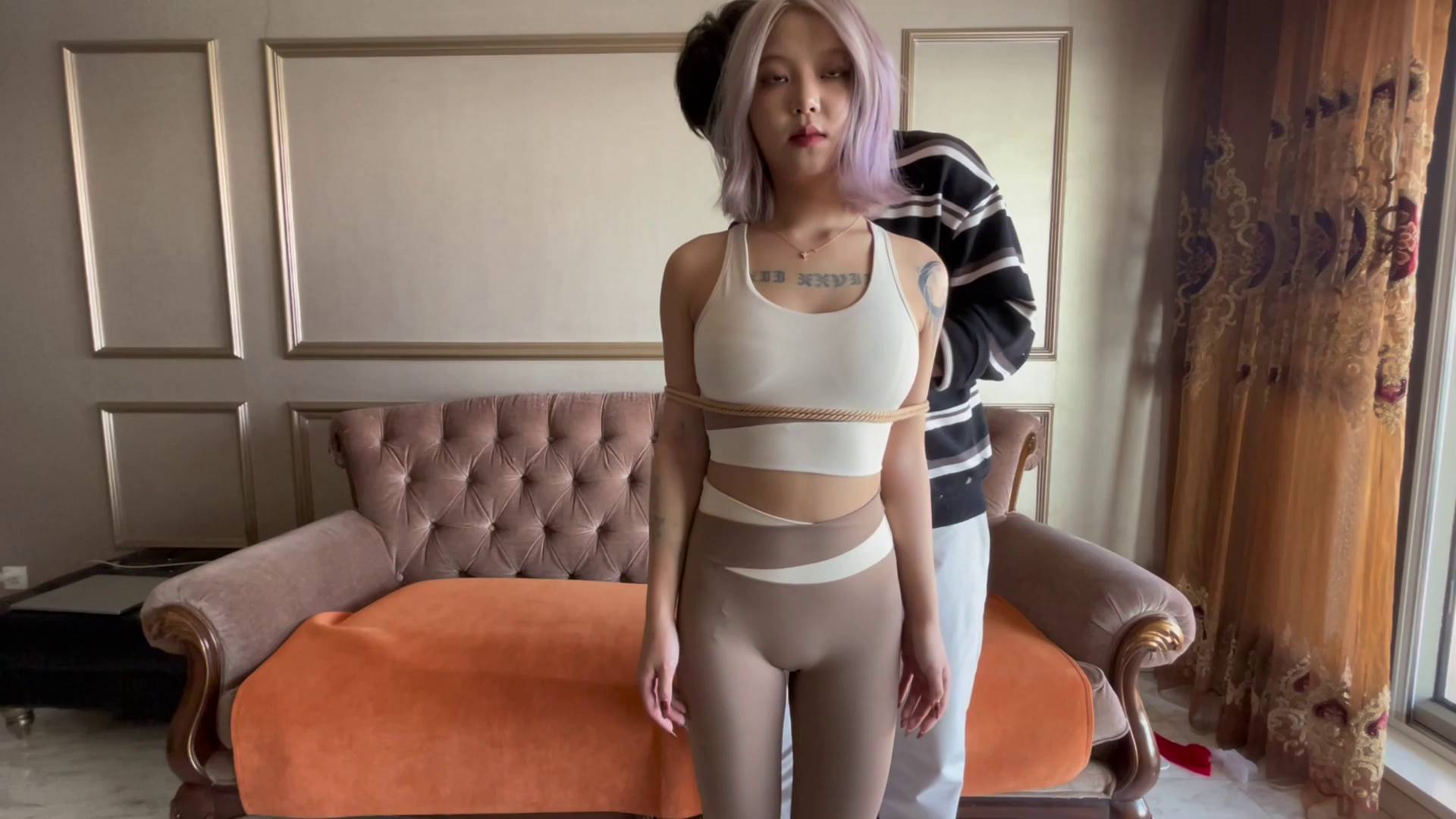 延江艺束 瑜伽小涵 真空拘束WN 大棒强高 TD脚心挠痒 温柔娇喘