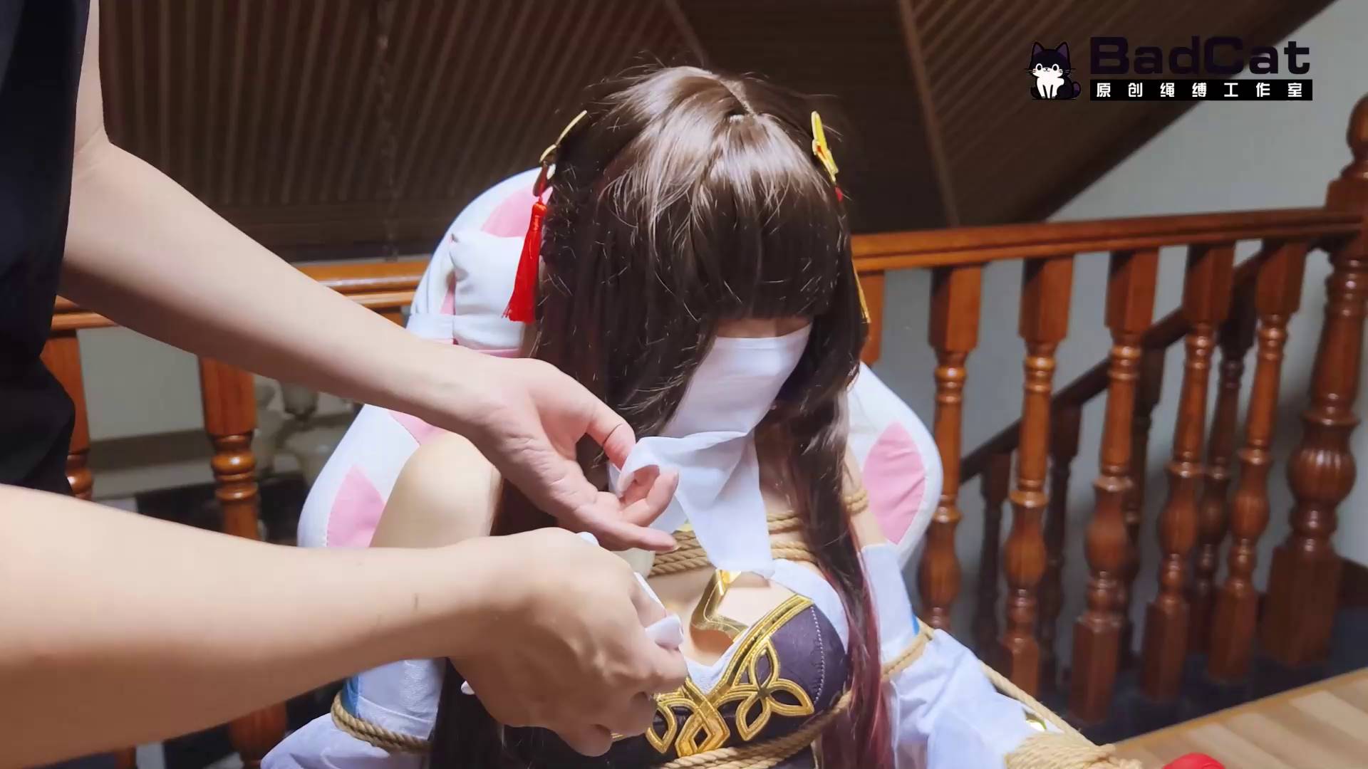 BadCat原创 星穹铁道灵砂紧缚挣扎