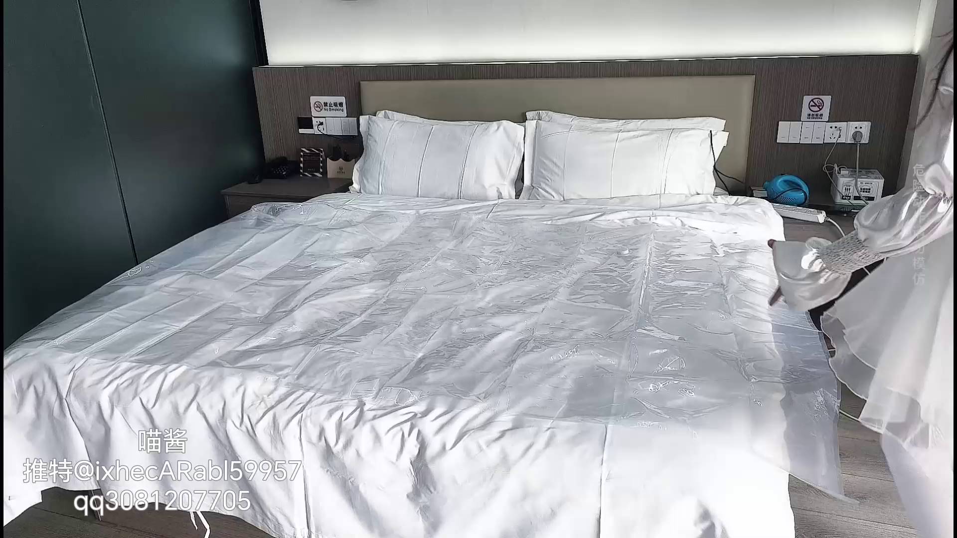 喵酱 落跑新娘反手捆绑被塞真空袋窒息到晕厥，打开袋子的时候嘴巴已经发紫